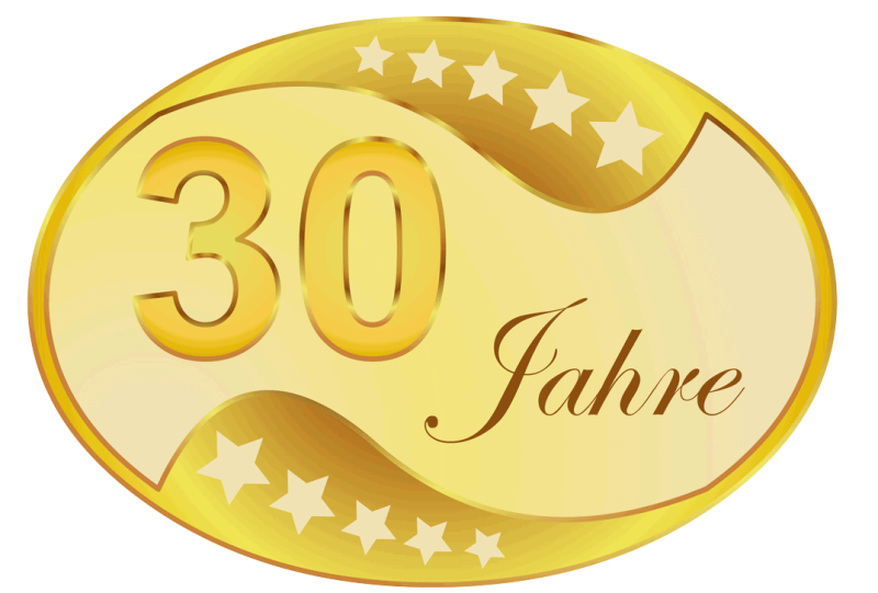 30 Jahre Jubiläumsmonat